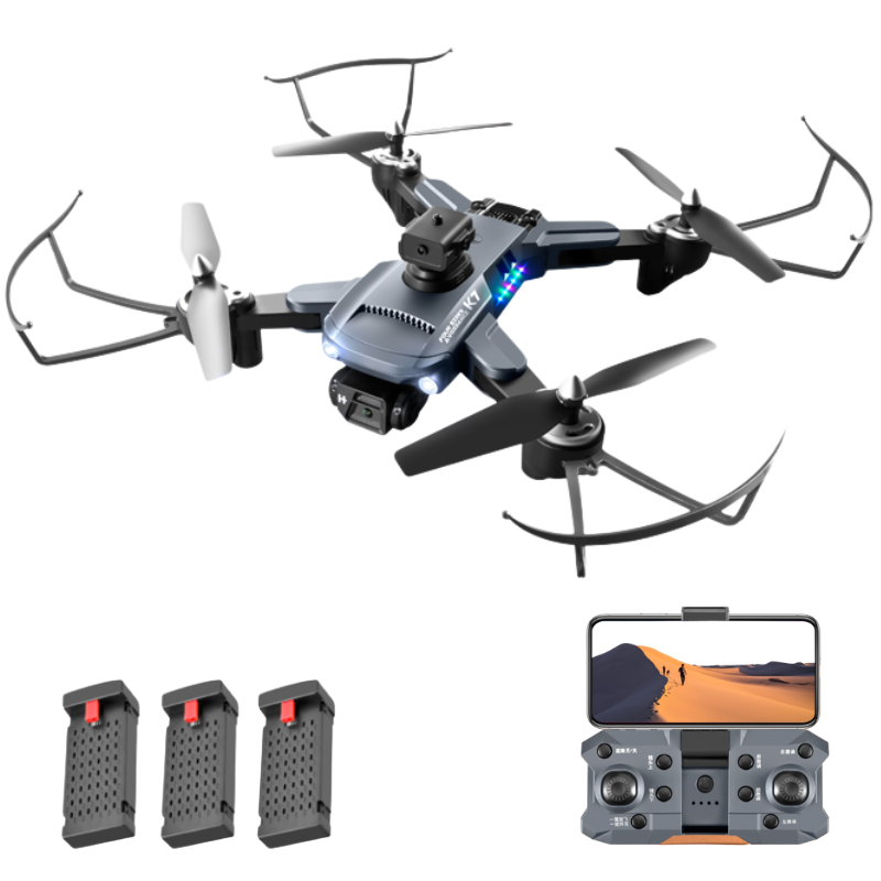 Drone Profissional Zangão Suporte Para Celular Com Câmera 4K FullHD