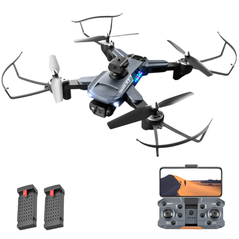 Drone Profissional Zangão Suporte Para Celular Com Câmera 4K FullHD