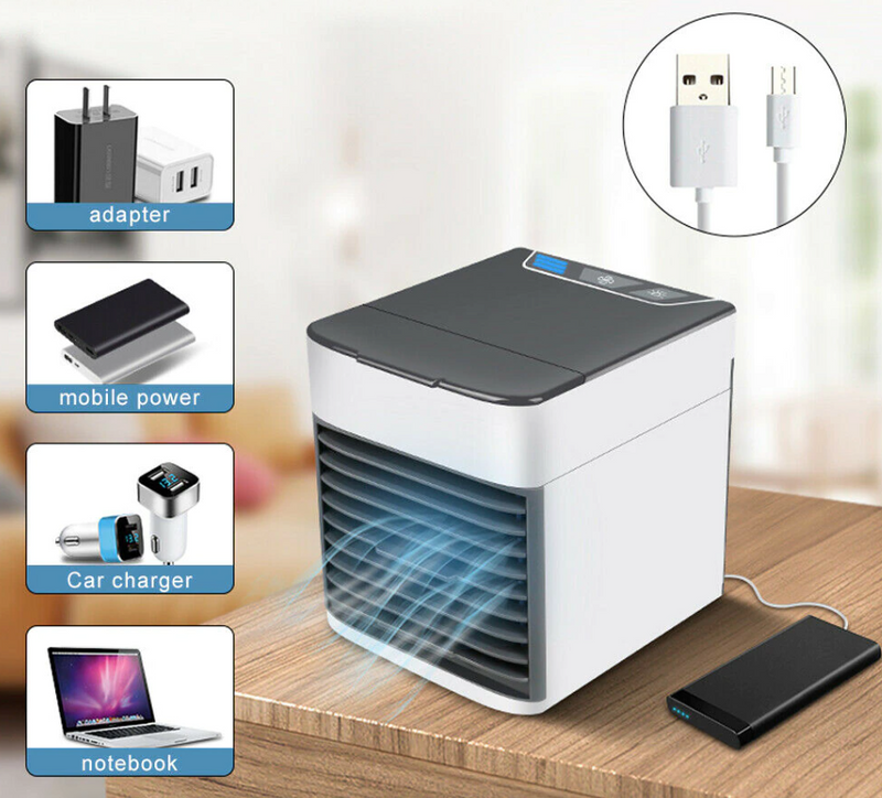 Mini Ar Condicionado Climatizador Portátil USB - Fresco Breeze