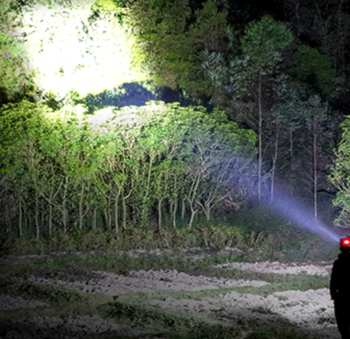 Lanterna de Cabeça de Led Recarregável com Sensor de Movimento