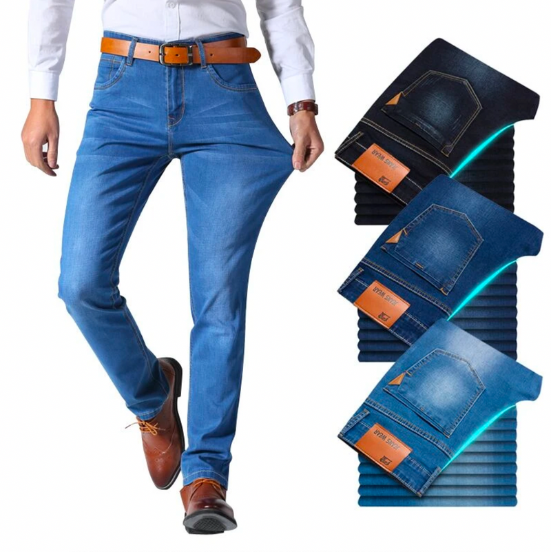 Calça Jeans Premium Masculina Mega Flex [SUPER CONFORTÁVEL]