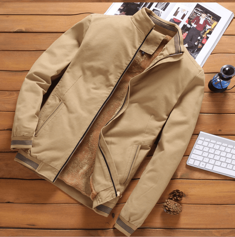 Jaqueta Masculina de Inverno Acolchoada de Zíper - SnowPeak