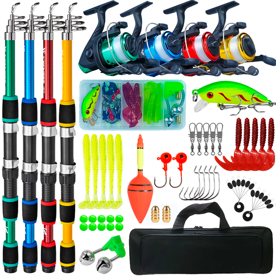 Master Kit completo de Pescaria - UltimateFish