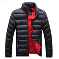 Jaqueta Bomber Casaco Masculina Slim Impermeável de Inverno Acolchoada