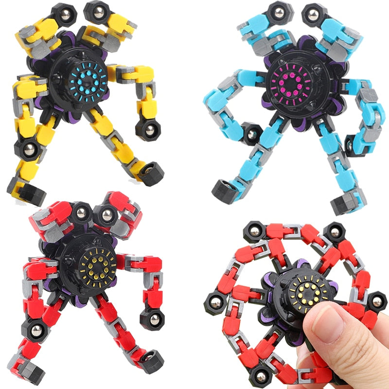 Brinquedo Robô Antistress Fidget Para Crianças e Adultos - RobôTress