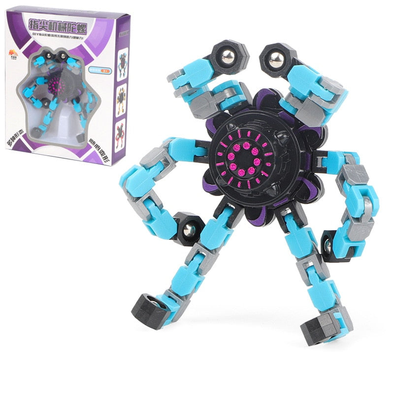 Brinquedo Robô Antistress Fidget Para Crianças e Adultos - RobôTress