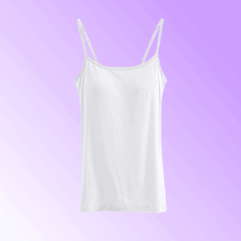COMPRE 2 e LEVE 5 - Blusinha com Sutiã Embutido de Tecido Respirável
