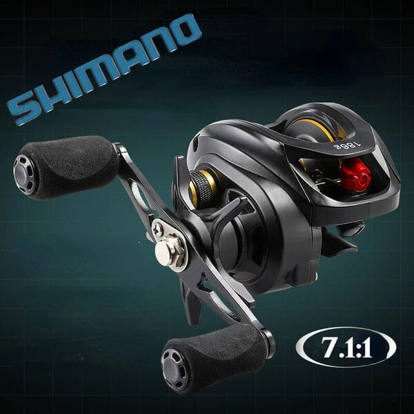 Carretilha Profissional Shimano 7.1:1 Anti Cabeleira De Pesca Freio Magnético