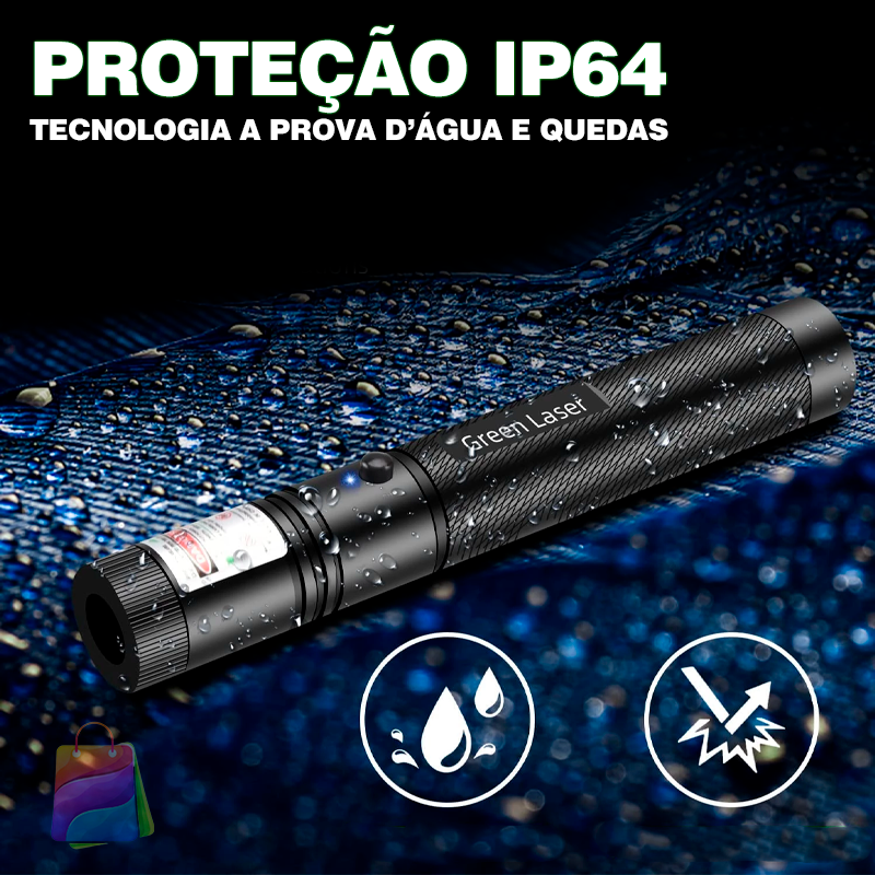 COMPRE 1 LEVE 2 - Super Caneta Laser Pointer 50KM Recarregável